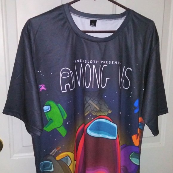 Among Us Silky Pullover T-Shirt Misses XXL (Size 16) - Picture 1 of 2